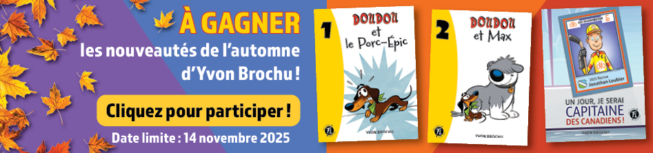 Concours livres Yvon Brochu