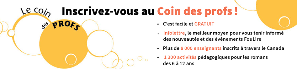 Inscrivez-vous au coin des profs