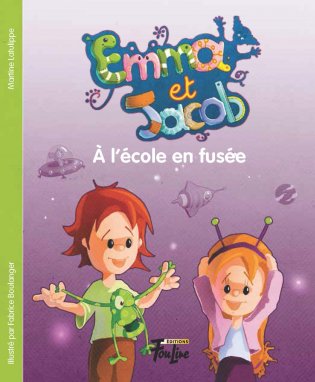 Emma et Jacob À l'école en fusée