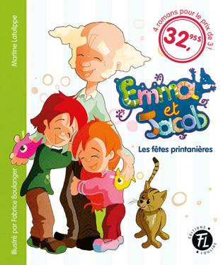 Emma et Jacob Coffret printanier Emma et Jacob - quatre romans